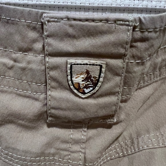 Kuhl Womens Gray Cargo Hiking Shorts Outdoor Utility Pockets Size 8 - Picture 5 of 10